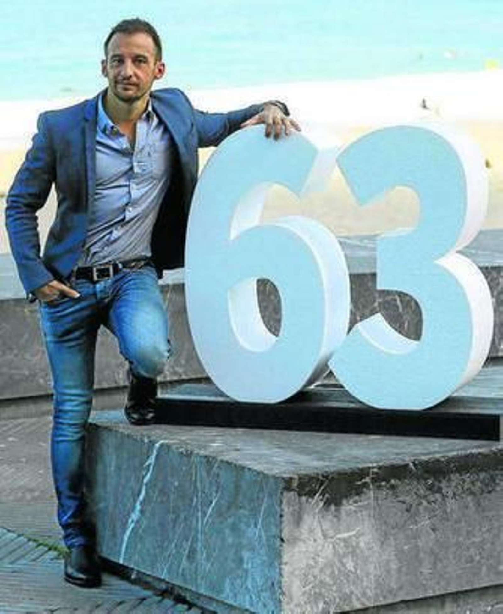 Amenábar, ayer tras el pase de prensa de su nuevo largometraje.