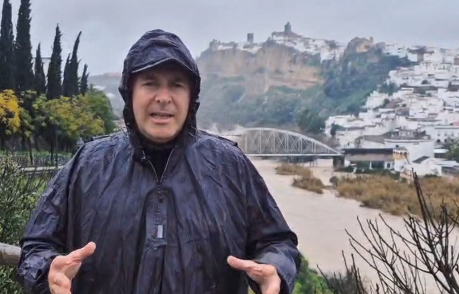 La situación en Arcos es crítica por el desembalse del pantano de Bornos