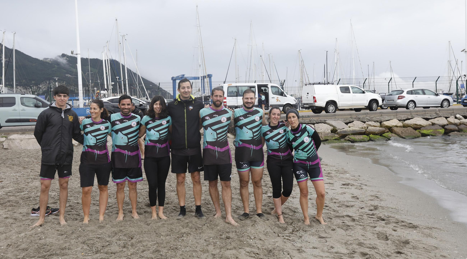 Las fotos de la tercera prueba de la Liga Andaluza de remo en banco fijo, celebrada en La Línea