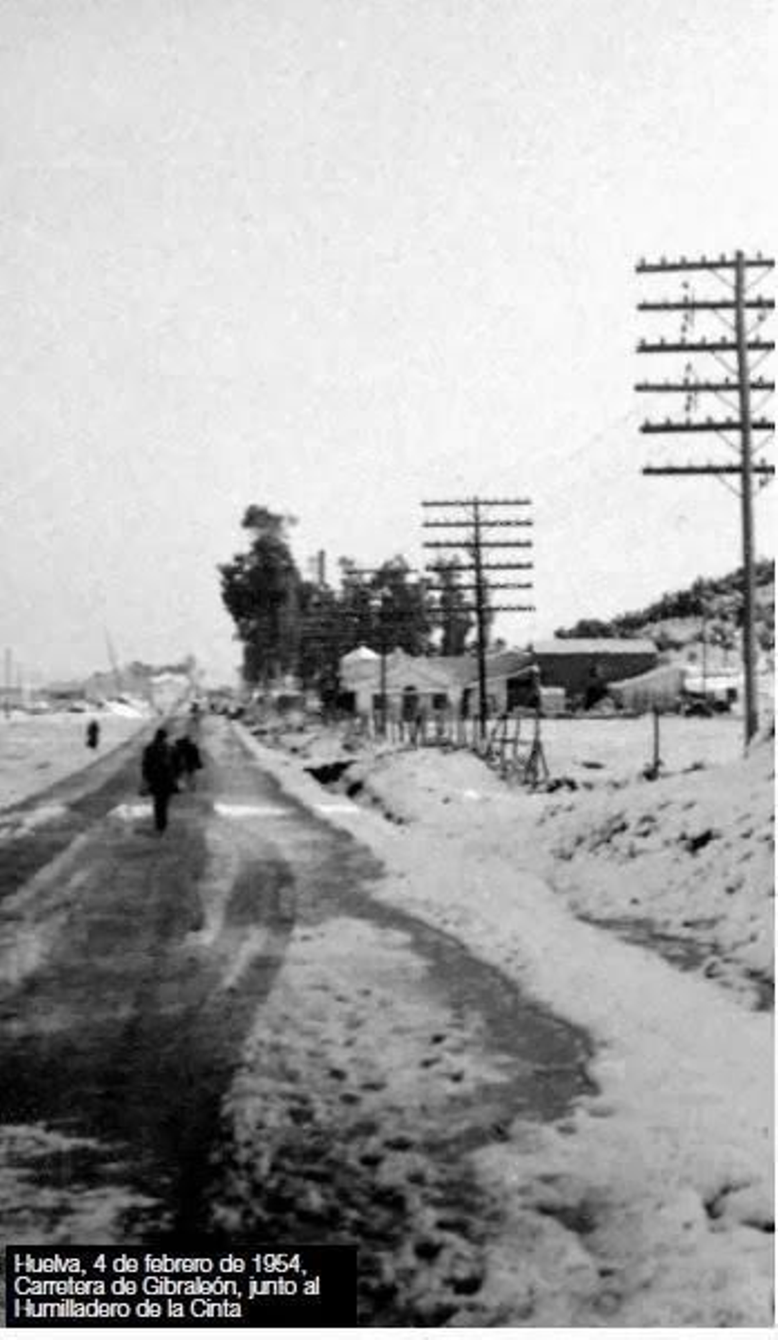 70 años de la última gran nevada de Huelva