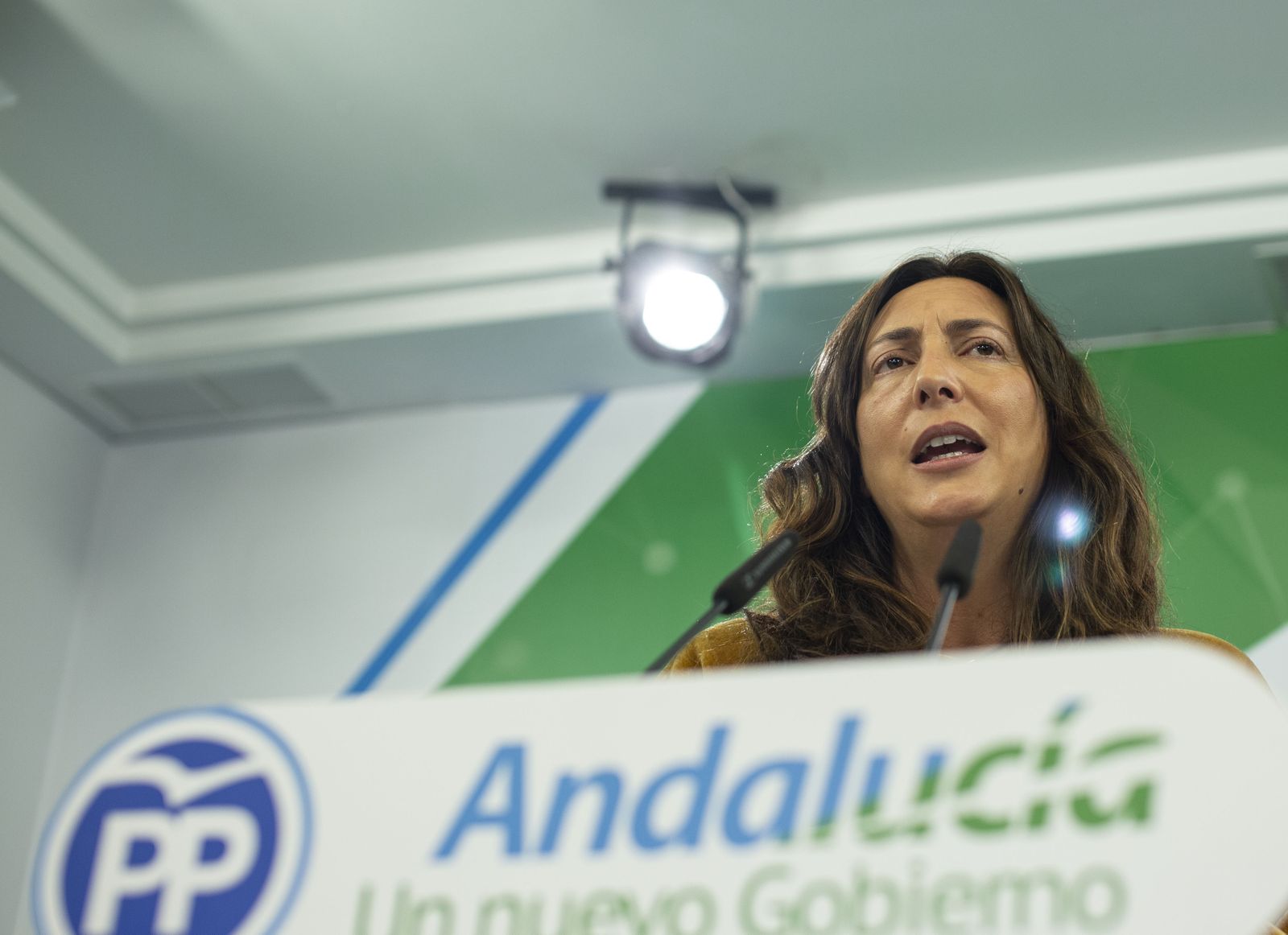 Loles López, secretaria general del PP-A.