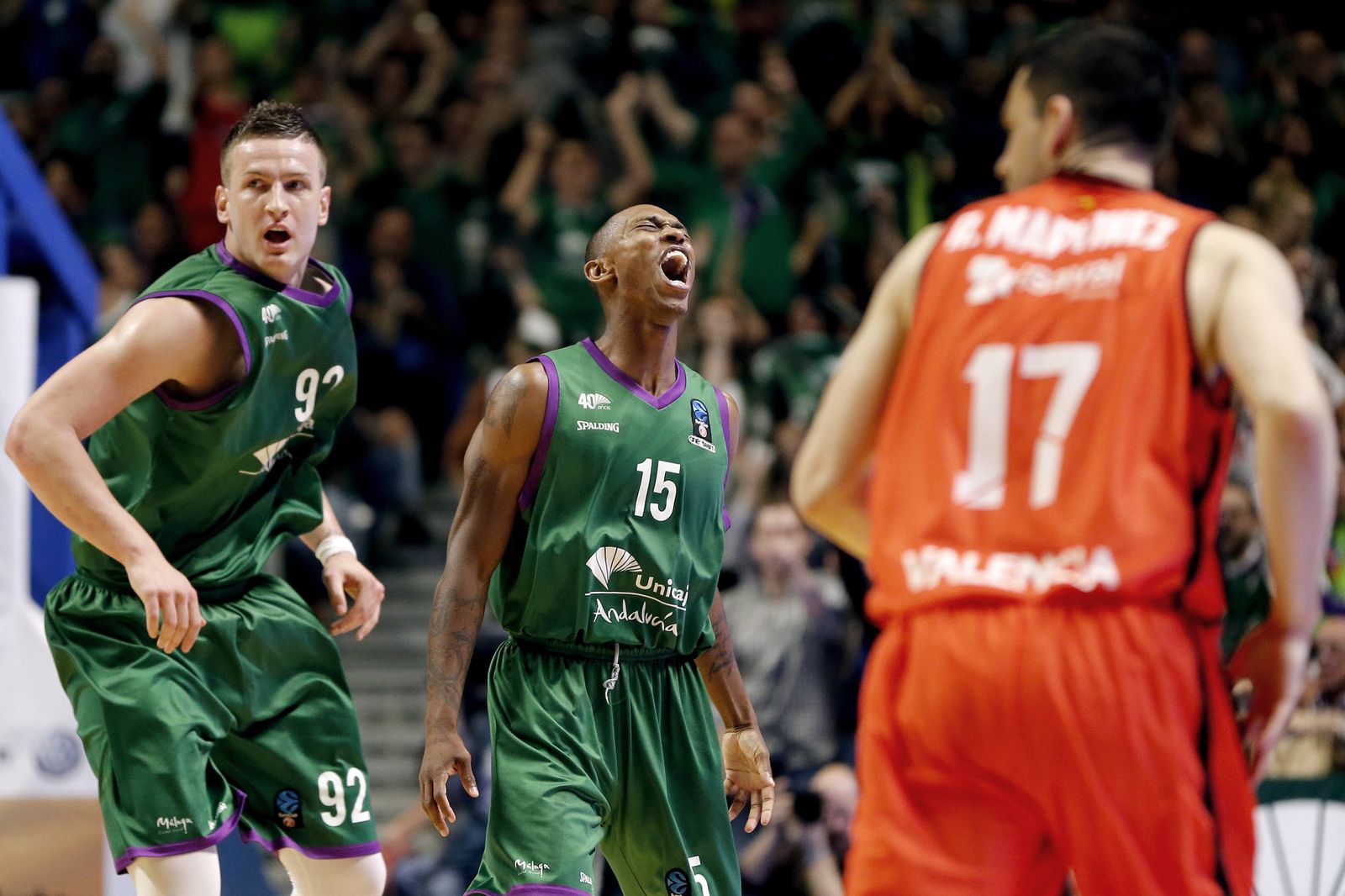 El Unicaja-Valencia Basket de la final de al Eurocup