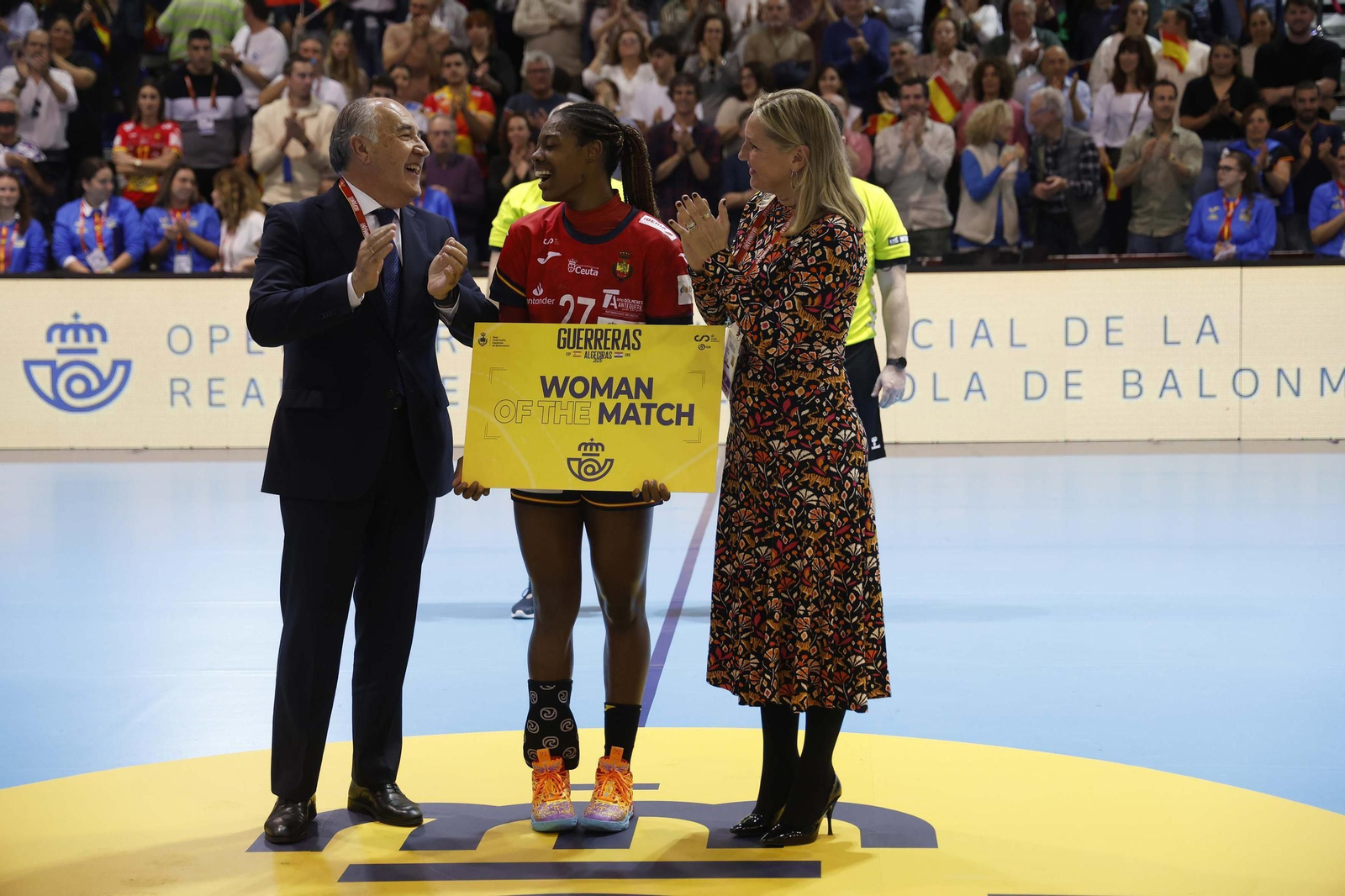 Las fotos del España Croacia de clasificación para el Mundial femenino de balonmano, en Algeciras