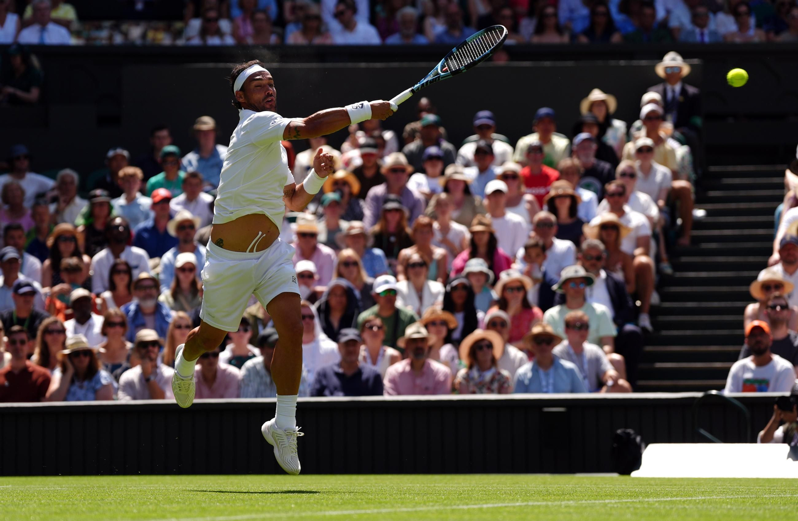 Las imágenes del debut de Alcaraz en Wimbledon y del resto de la jornada