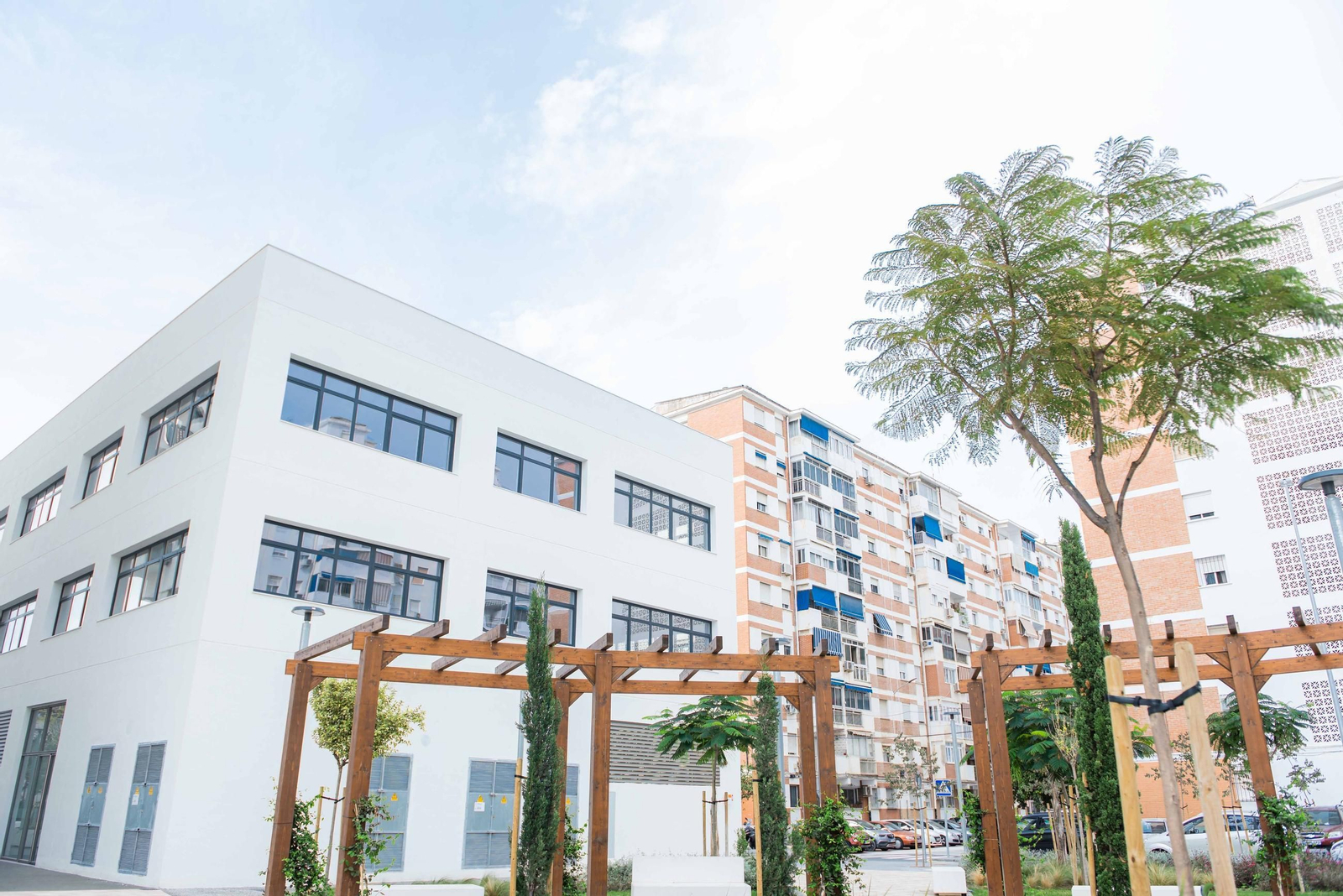 Edificio que alojará una biblioteca municipal en los antiguos suelos de la Flex