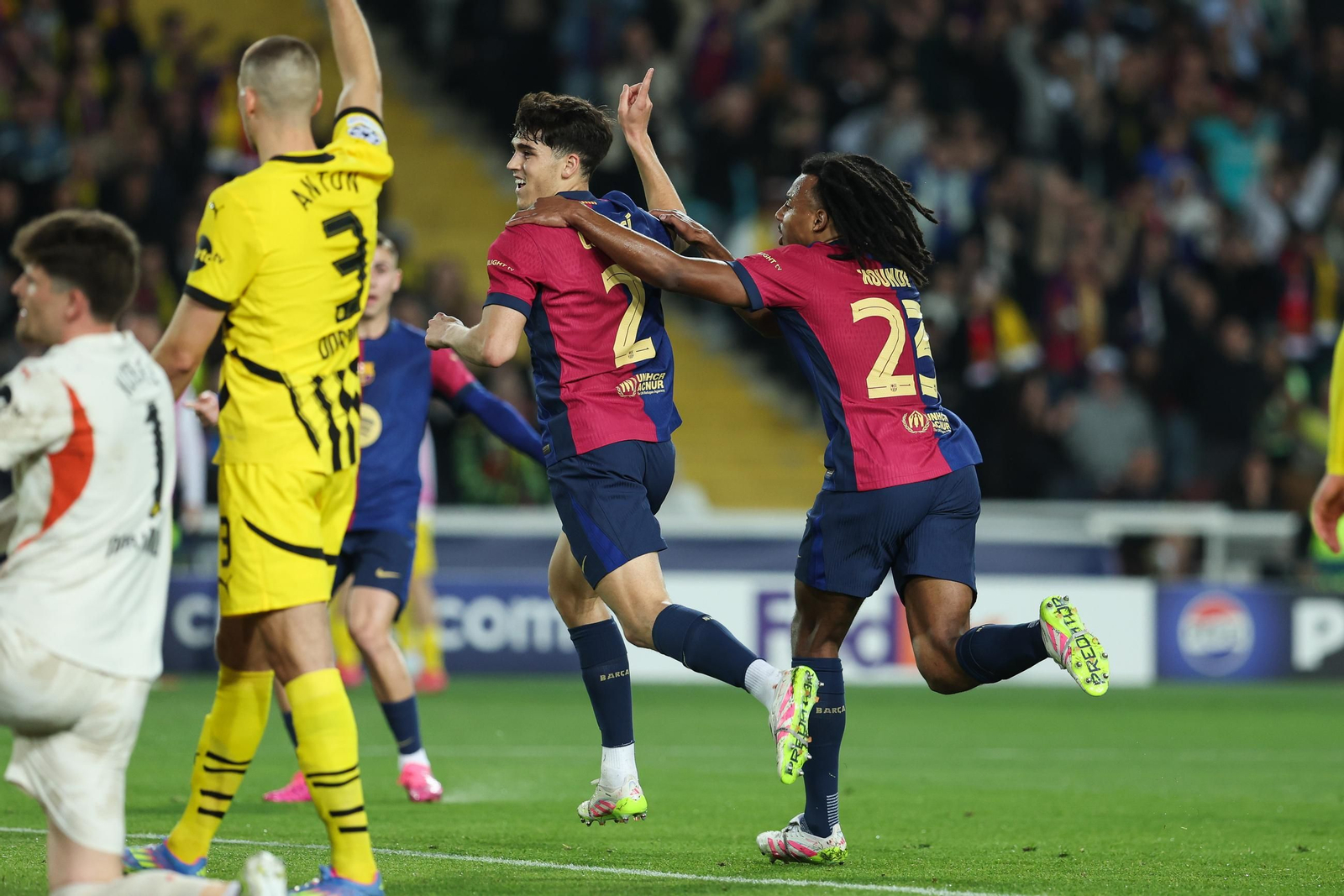 Las mejores fotos del Barcelona - Borussia Dortmund