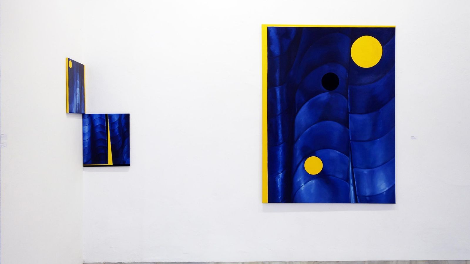 Algunas de las obras de Ubay Murillo.