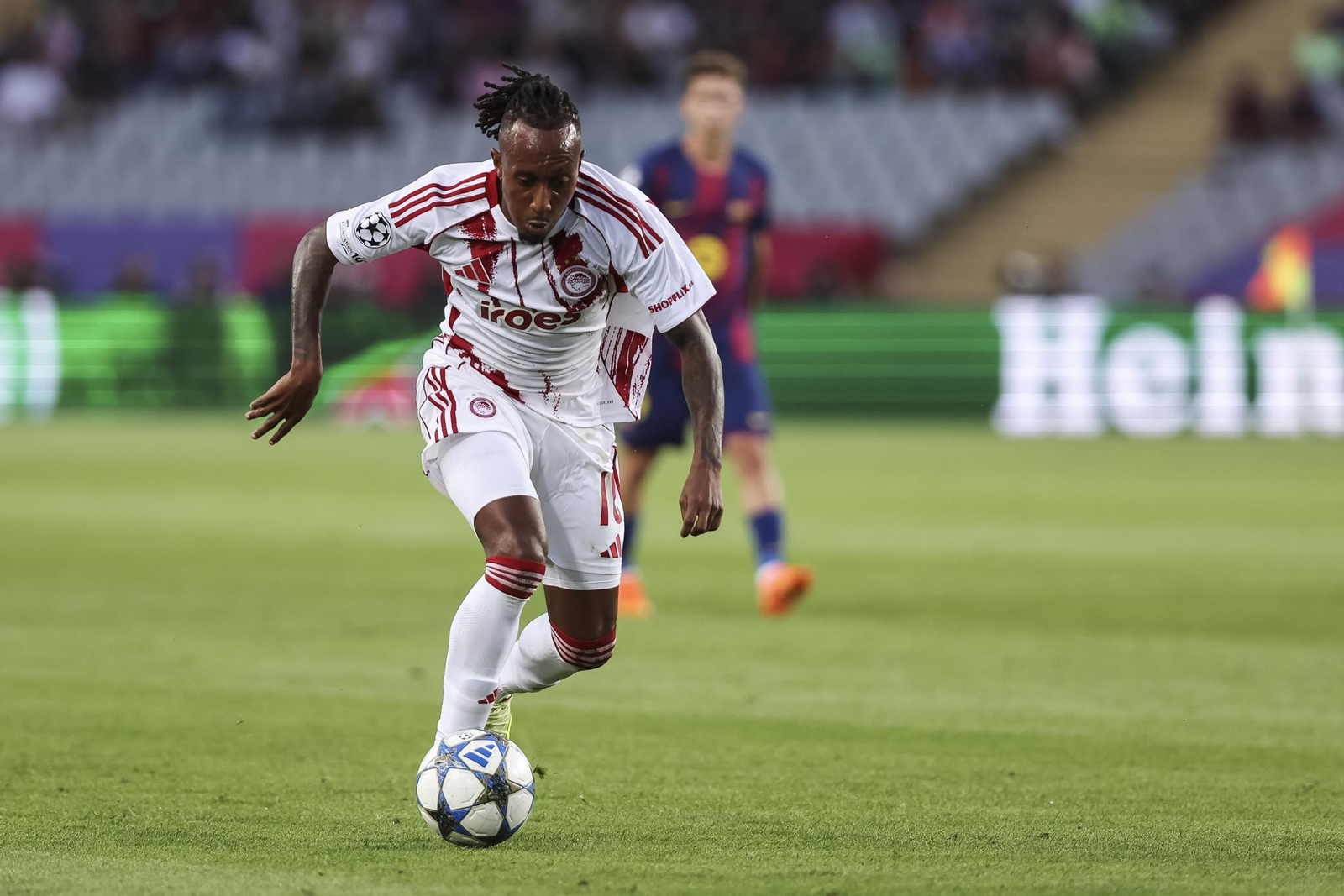 Las fotos del Barcelona-Olympiacos