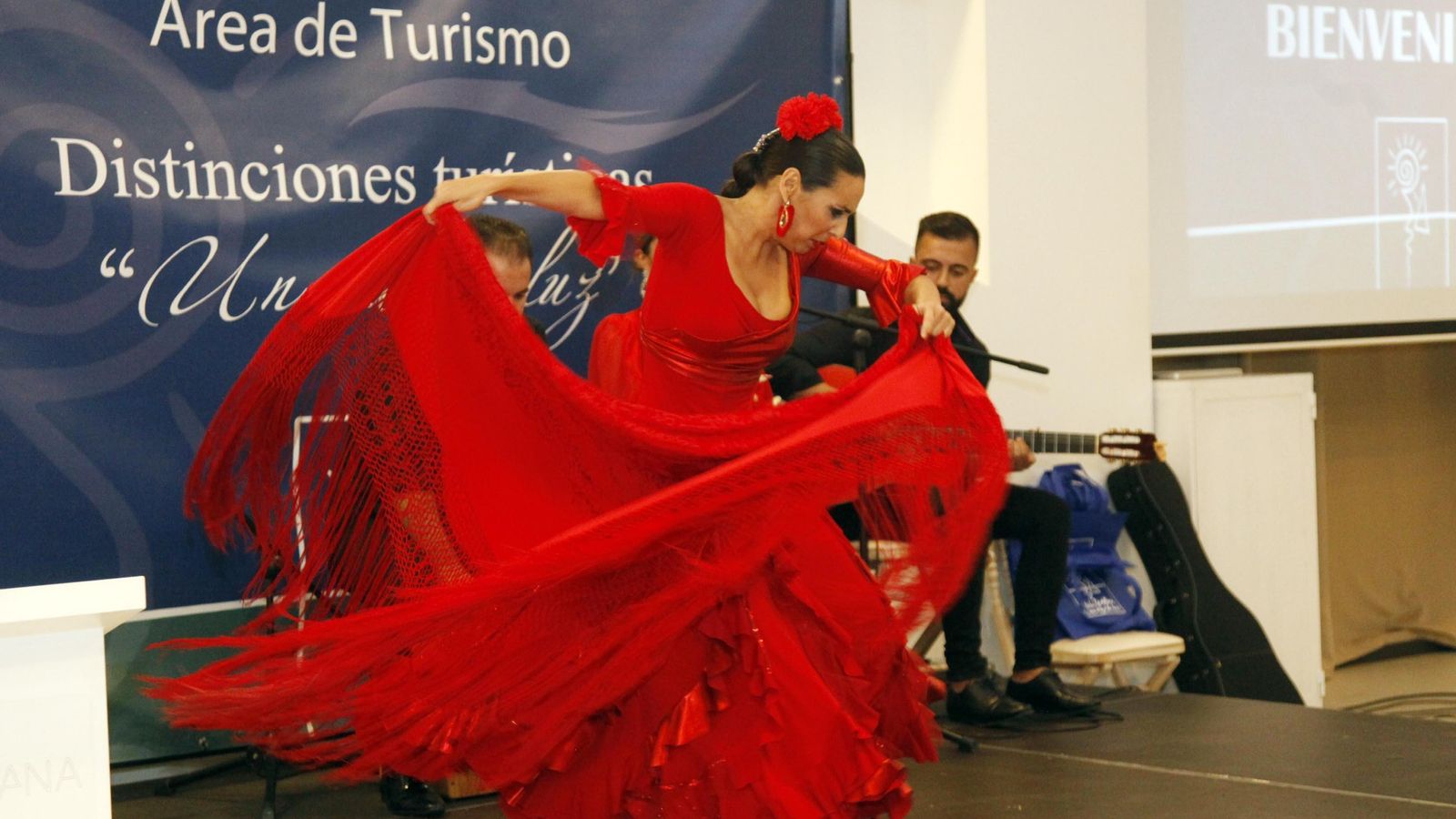 En la gala también hubo música y baile flamenco en directo