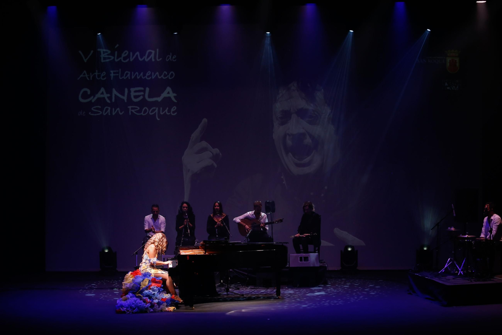 Fotos del recital de piano de Diego Amador y Reina Gitana en la Bienal Canela de San Roque