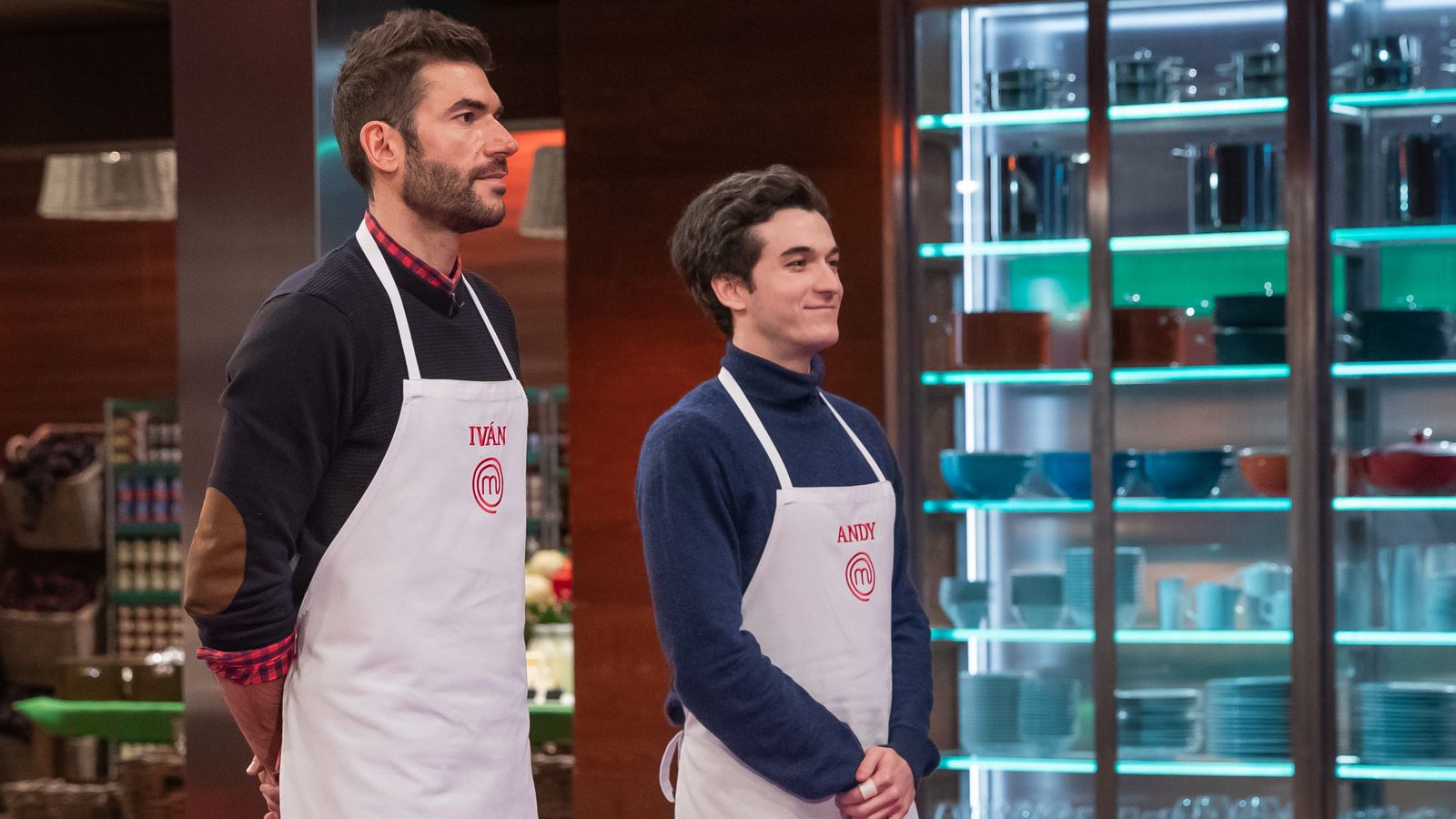 Iván y Andy de 'MasterChef', el programa de La 1 más visto en estos momentos