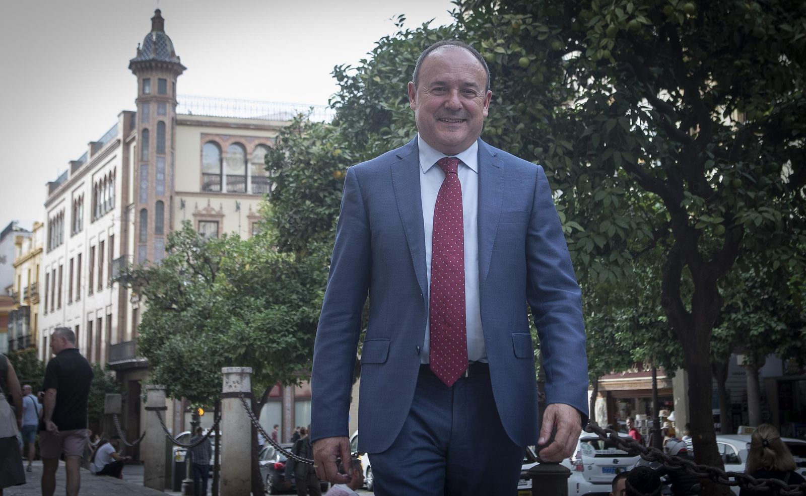 Rafael González (Cubillas de Rueda, León, 1961), el pasado miércoles en Sevilla.