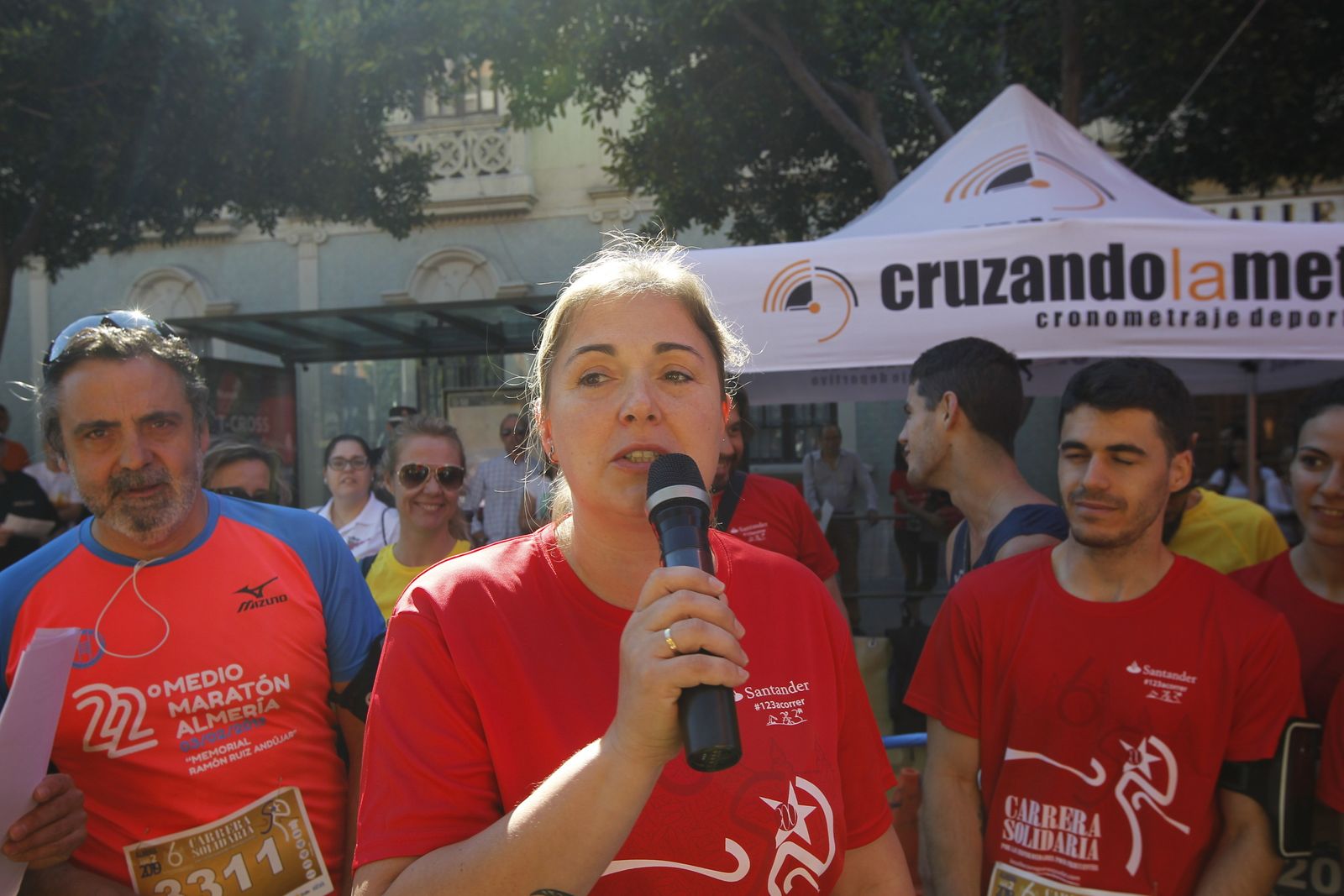 Fotogalería carrera atletismo popular enfermedades poco frecuentes. La Salle Almería