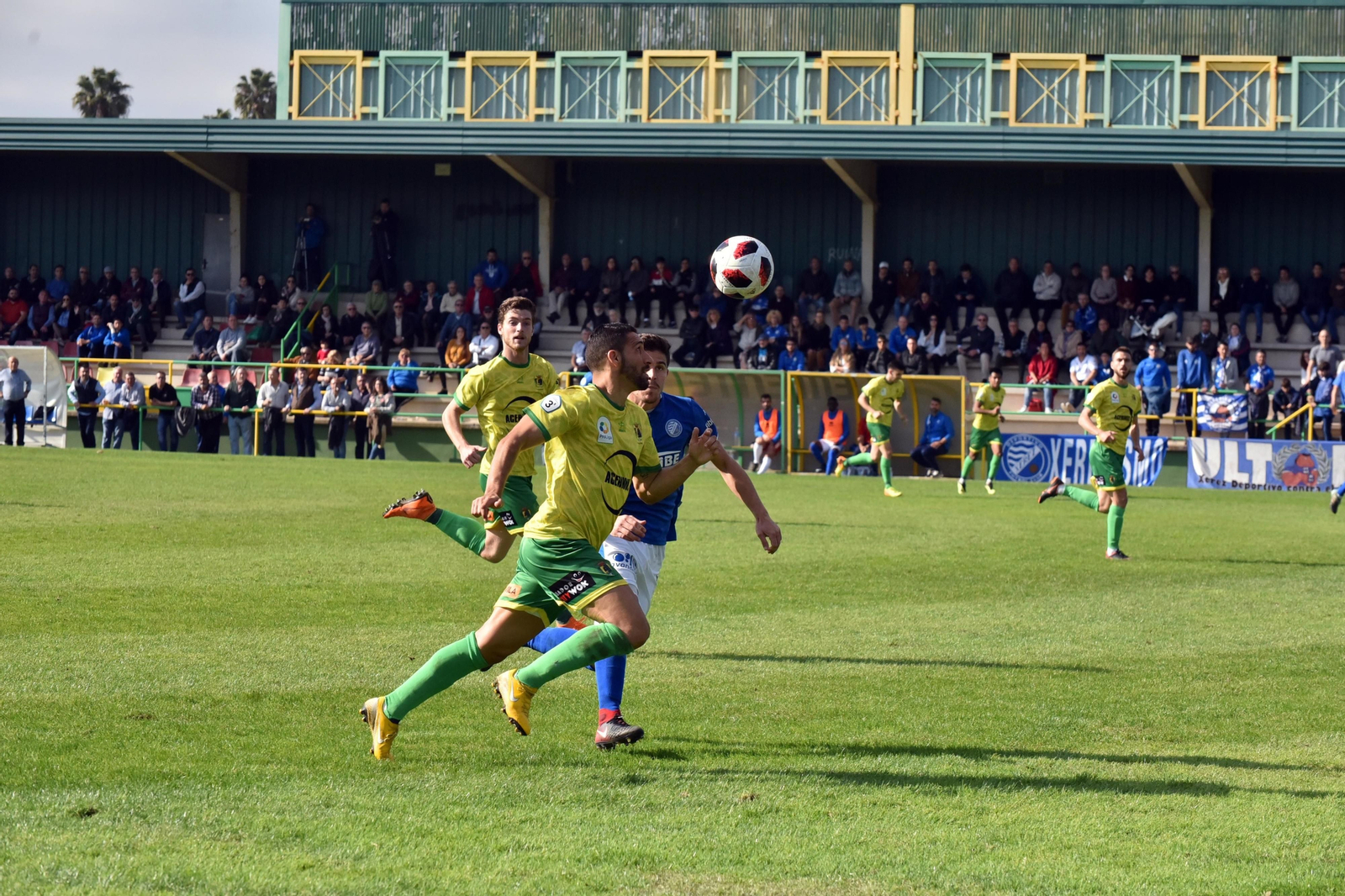 Imágenes del UD Los Barrios-Xerez DFC (1-1)