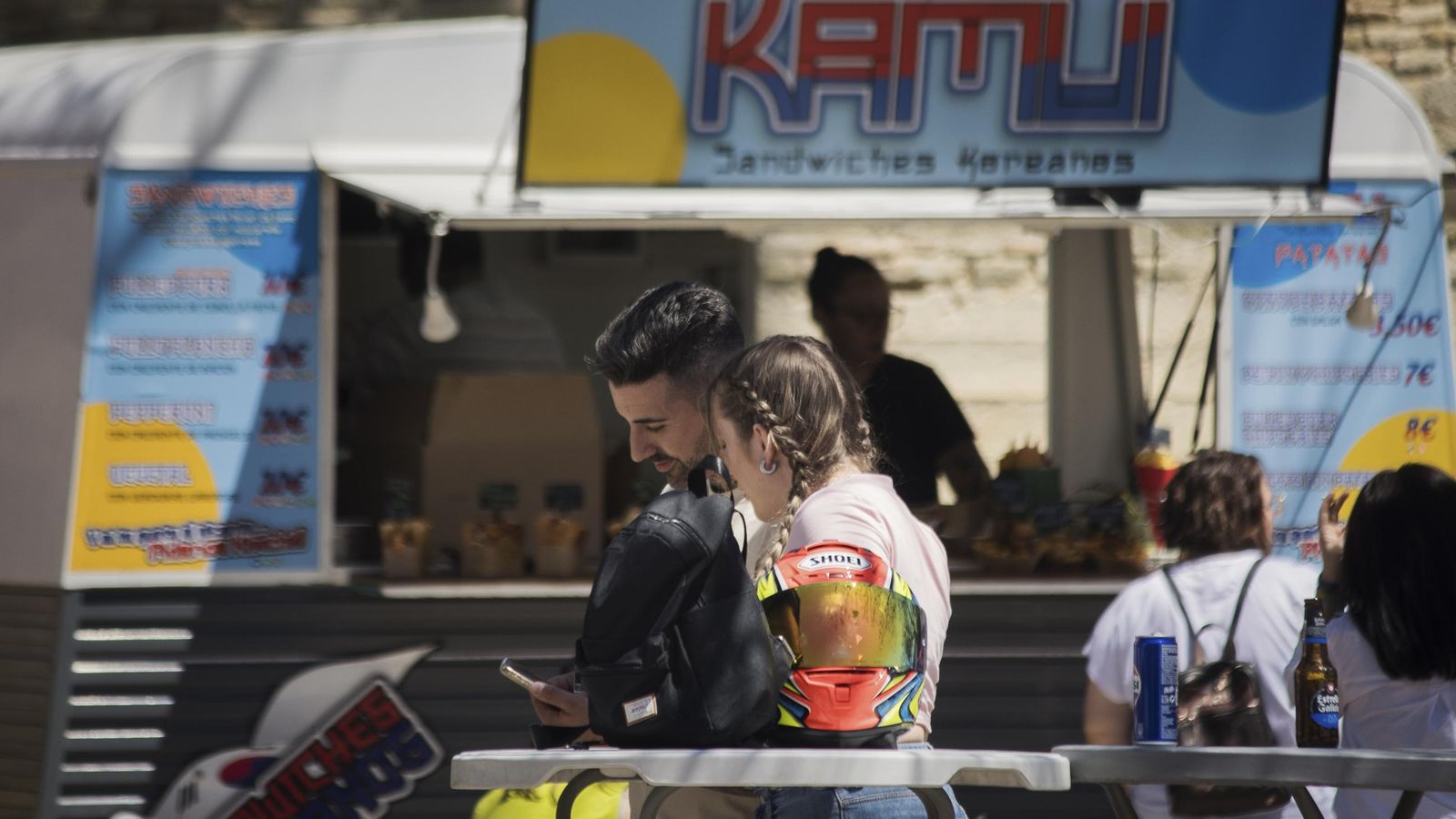 Imagen de ambiente de sábado en Jerez.