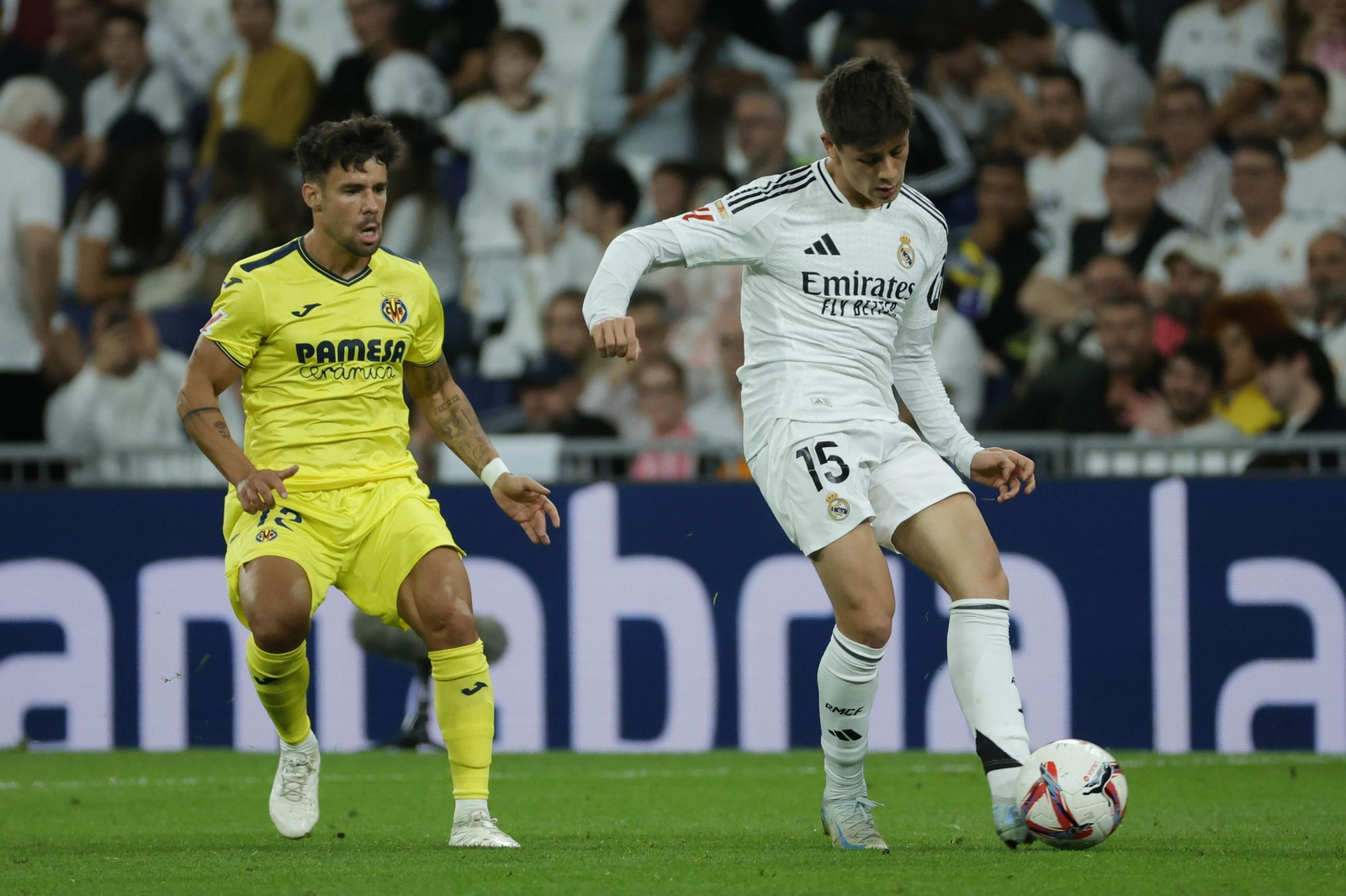 Las mejores imágenes del Real Madrid - Villarreal