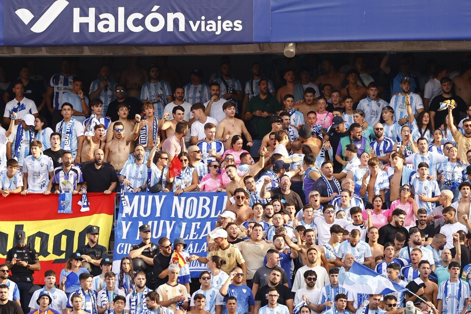Búscate en las gradas de La Rosaleda en el Málaga CF-Eibar