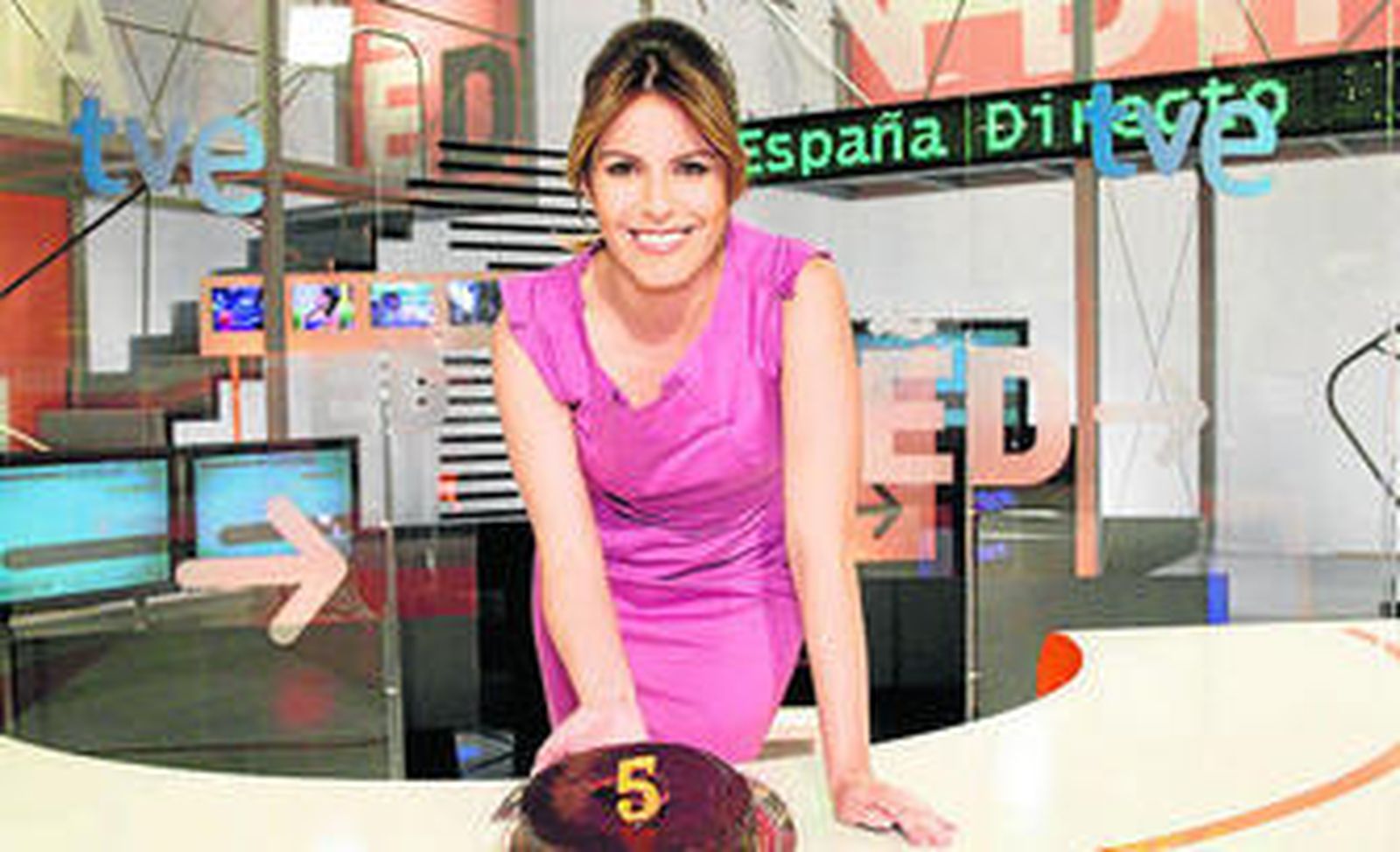 La presentadora de 'España directo', Pilar García Muñiz.