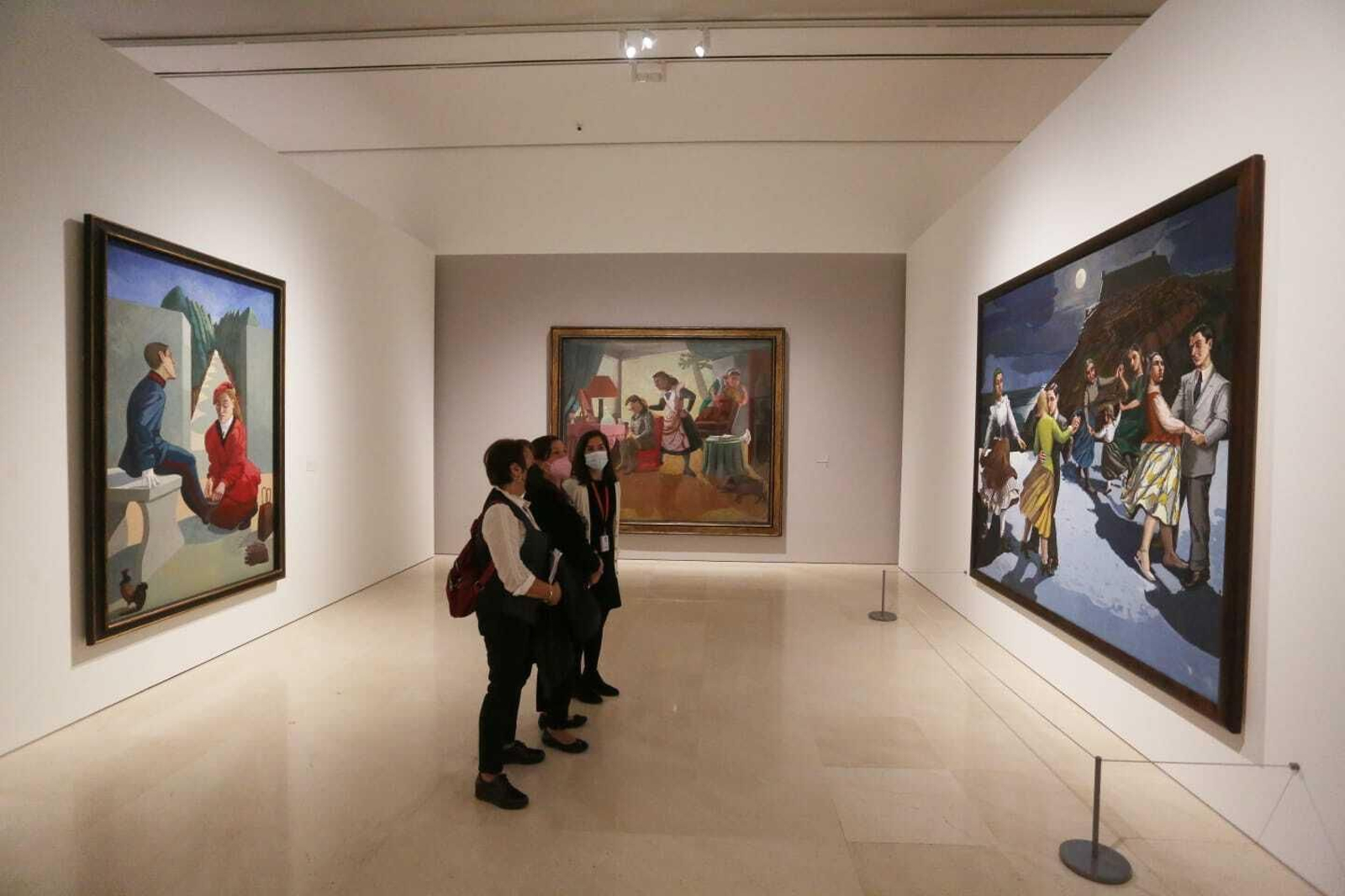 La exposición de la artista portuguesa Paula Rego en el Museo Picasso Málaga, en fotos