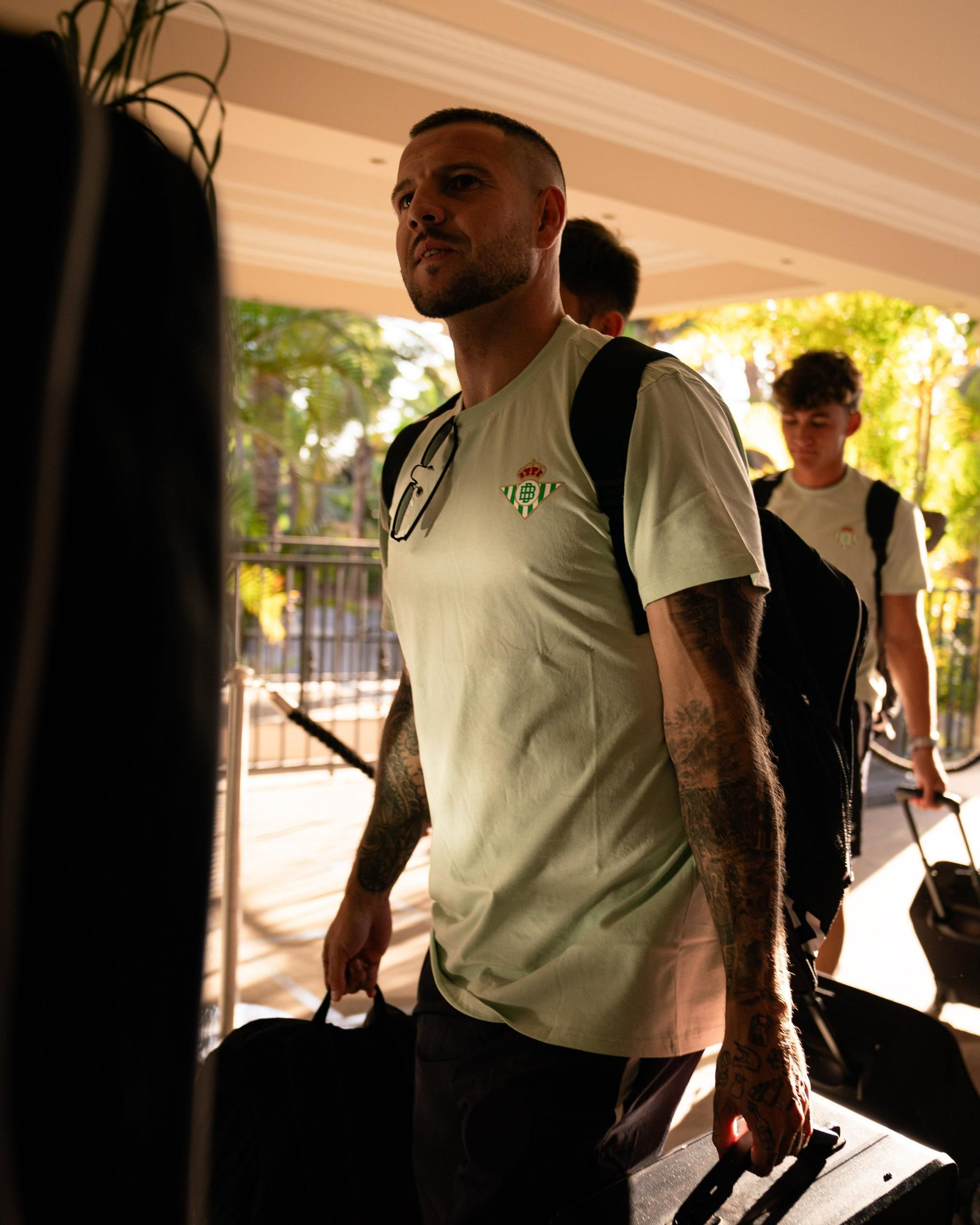 Las fotos del primer día del Betis en Almancil