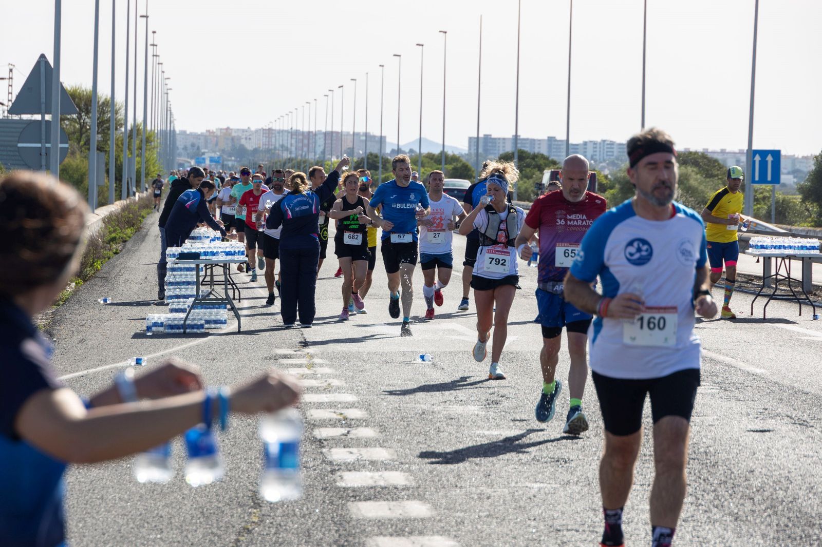 Las imágenes de la Media Maratón Bahía de Cádiz
