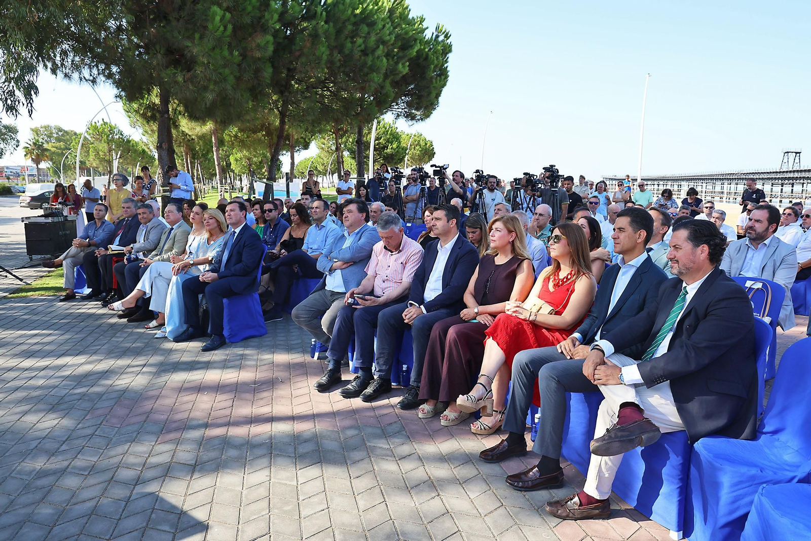 Inauguración de la unión del muelle de la Río Tinto en Imágenes