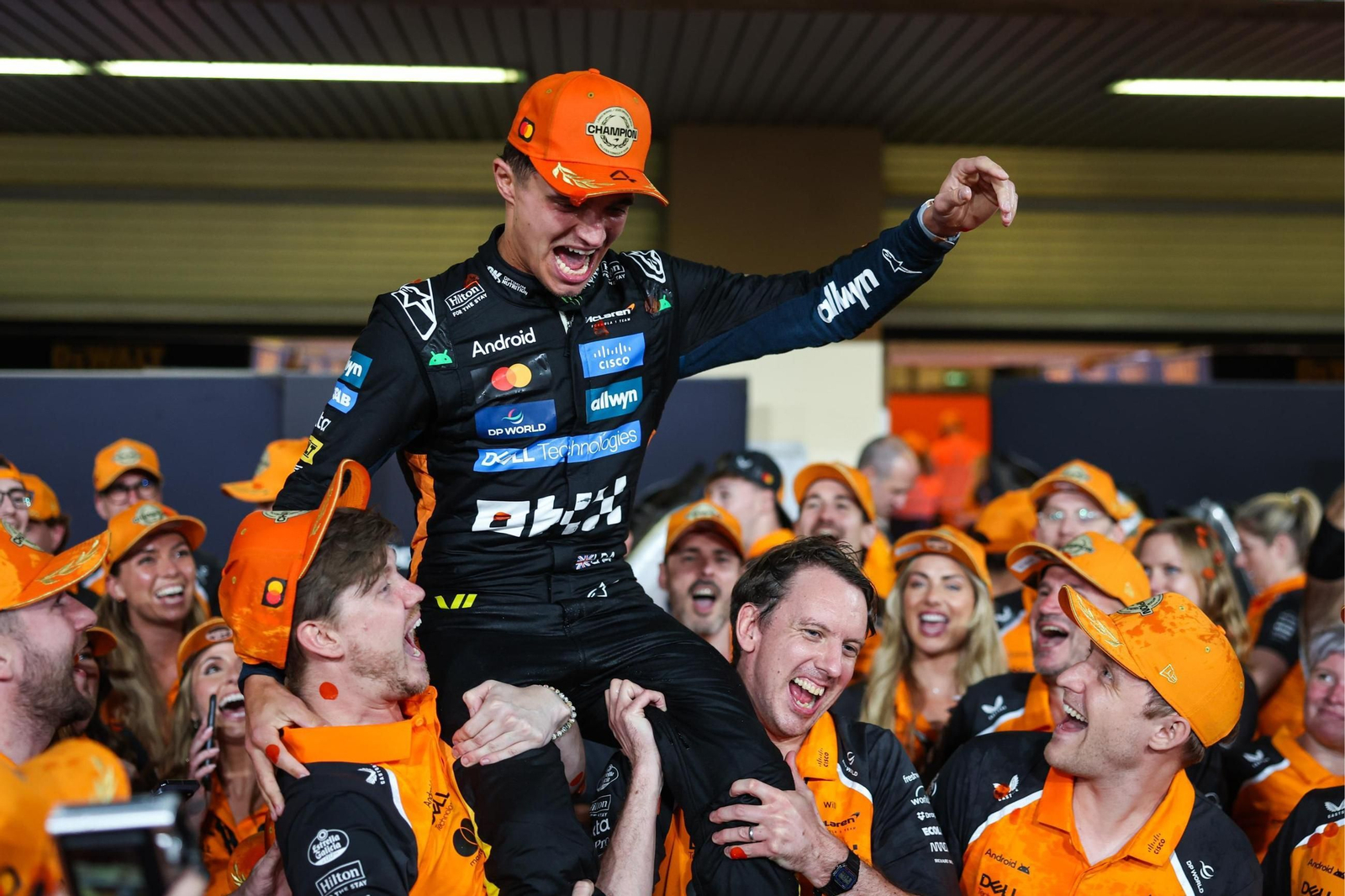 Las fotos del título mundial de Lando Norris en la Fórmula 1