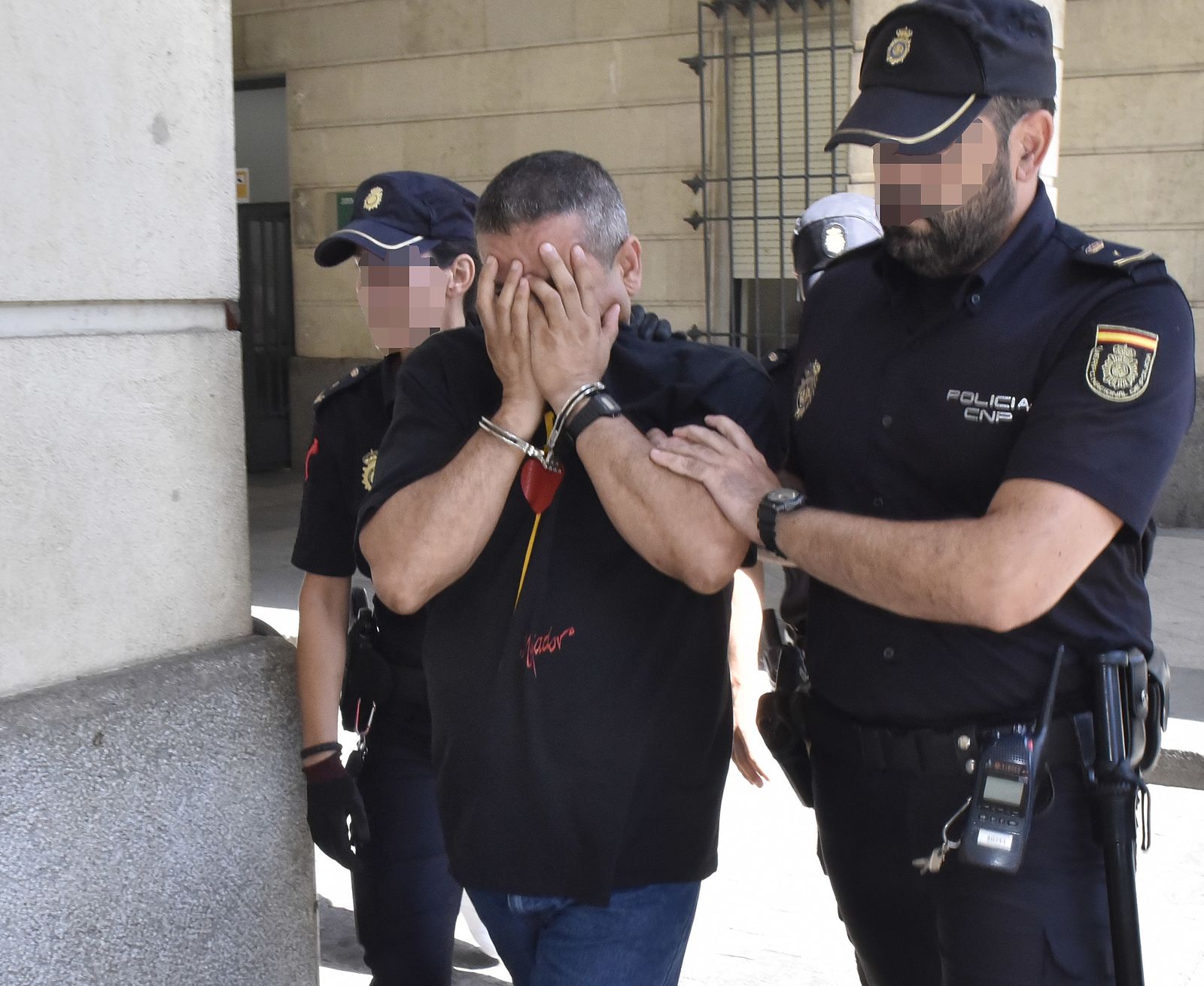 El condenador  Francisco Morillo Suárez en los juzados