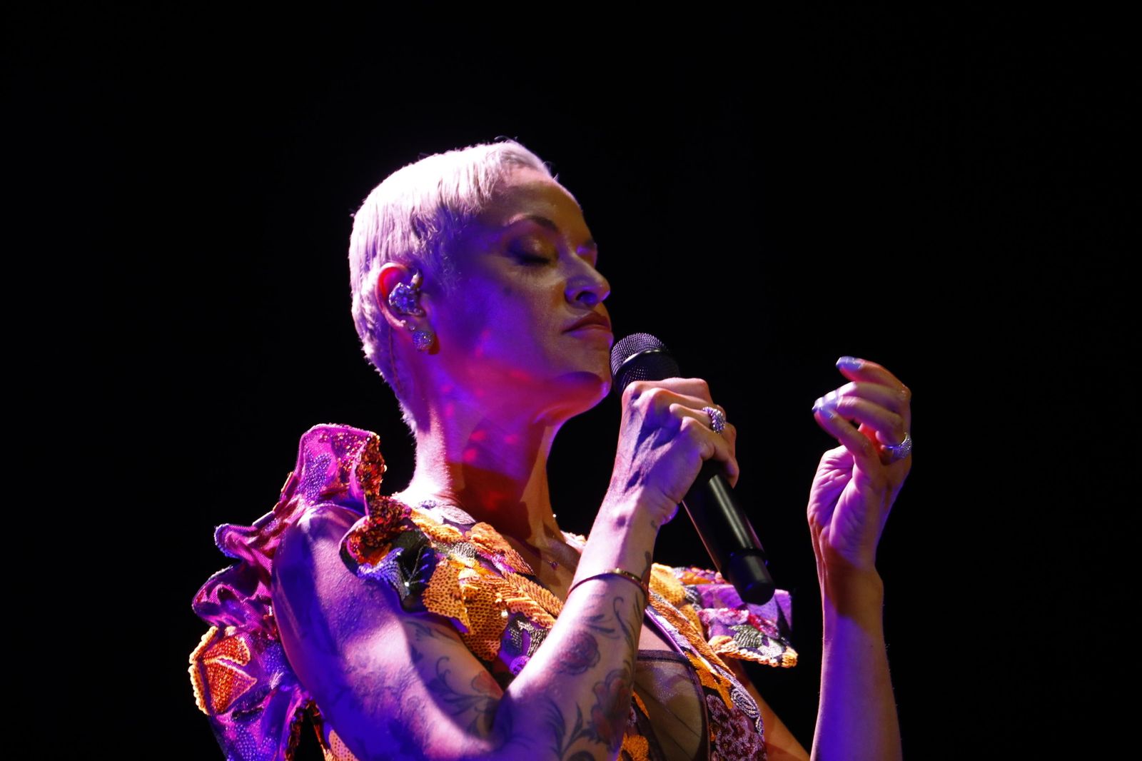 Mariza, en un momento de su actuación en la Axerquía.