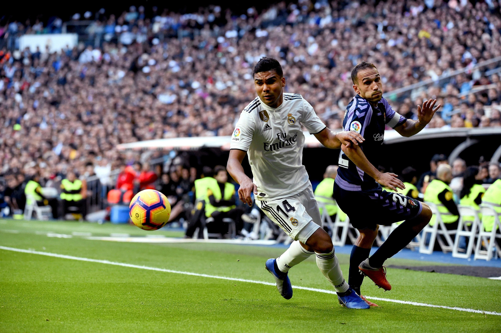 El Real Madrid-Valladolid, en imágenes