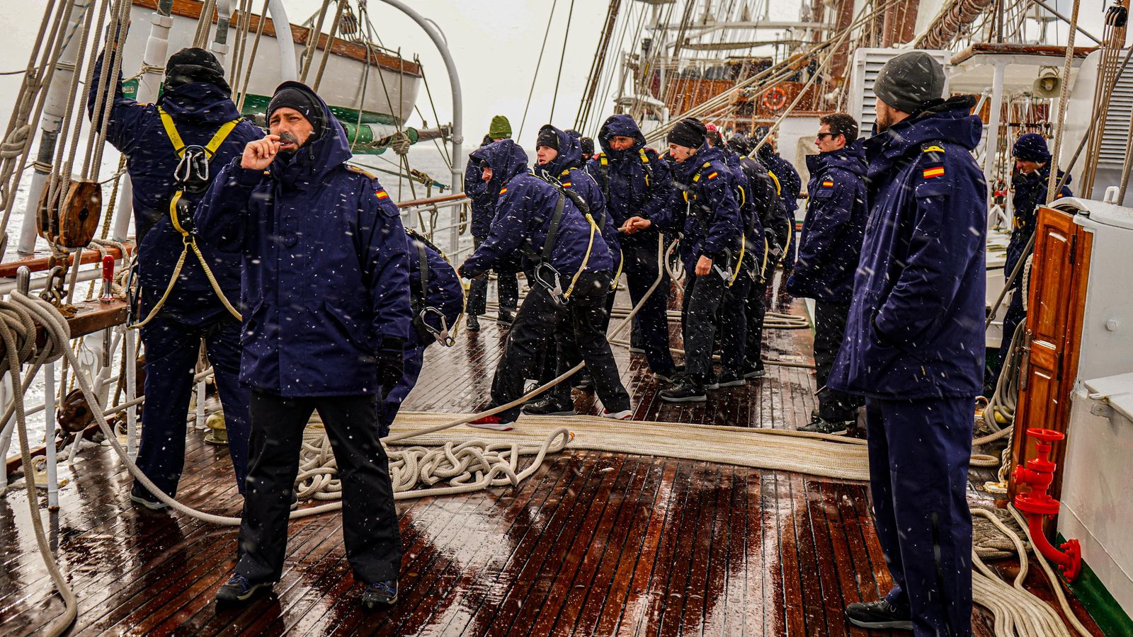 Una de las imágenes en el cruce del Cabo de Hornos.