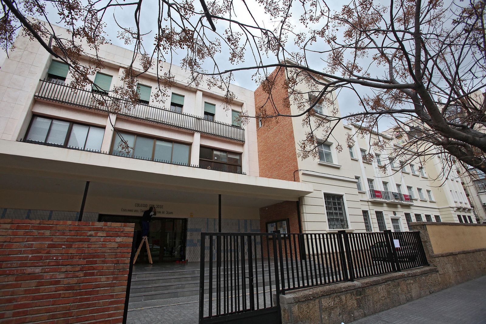 El colegio San José-Esclavas, uno de los concertados de la capital gaditana.