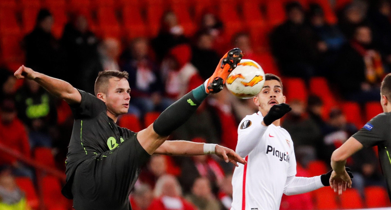 Las imágenes del Standard de Lieja-Sevilla