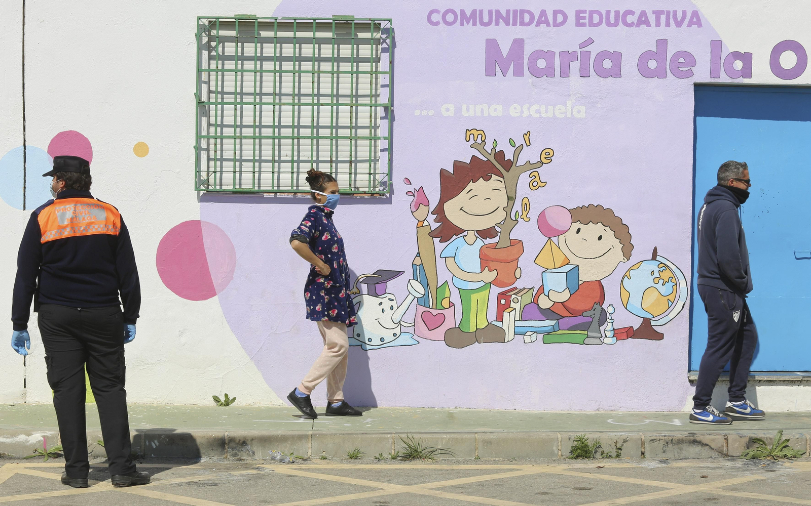 Coronavirus en Los Asperones de Málaga, en fotos