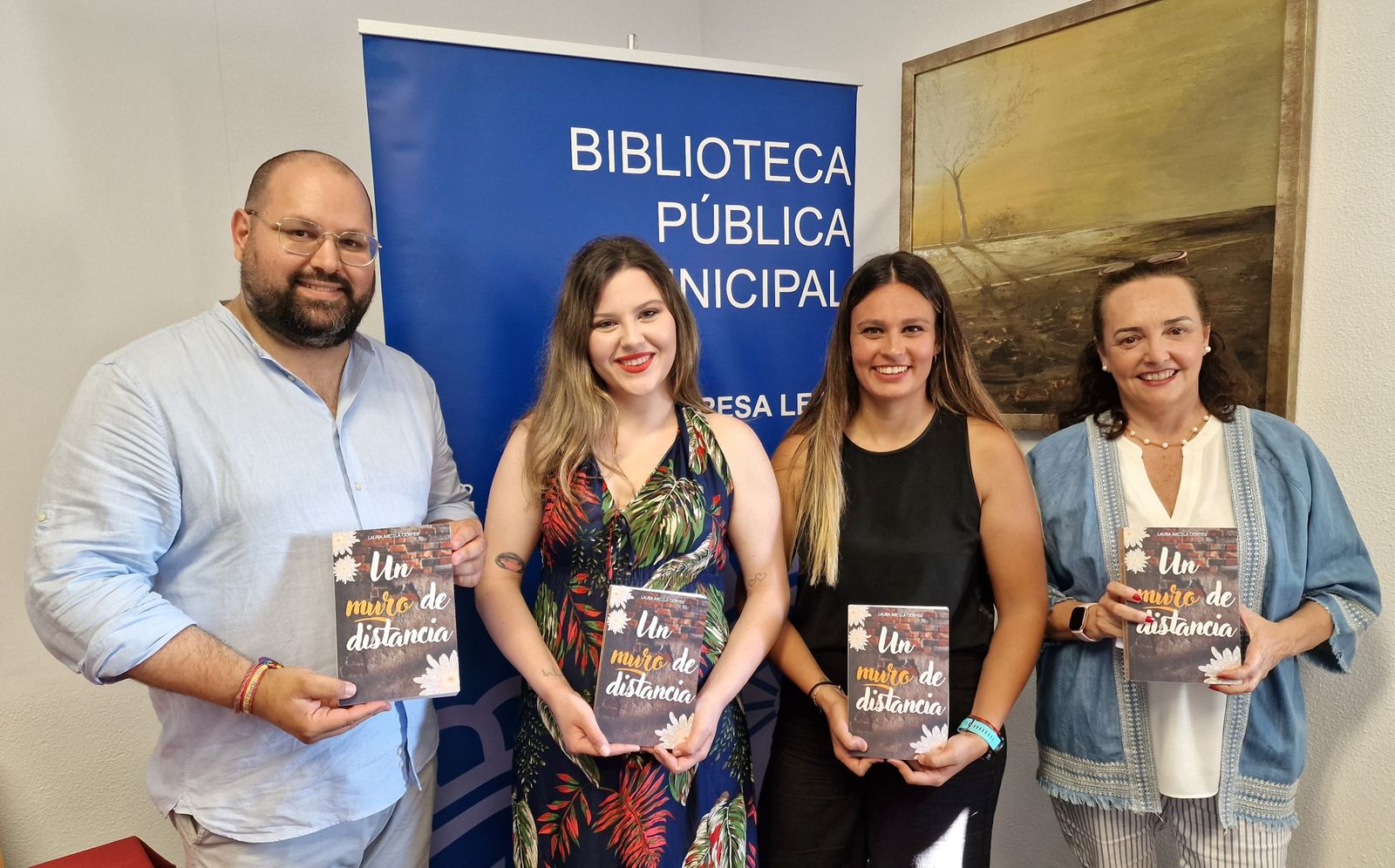 Una imagen de la presentación de la nueva novela de Laura Arcila.