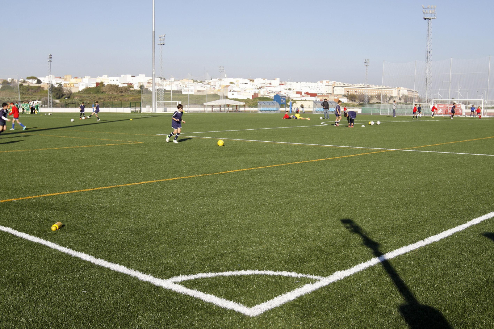 Instalaciones de Huerta Mata en las que se celebrará el torneo.