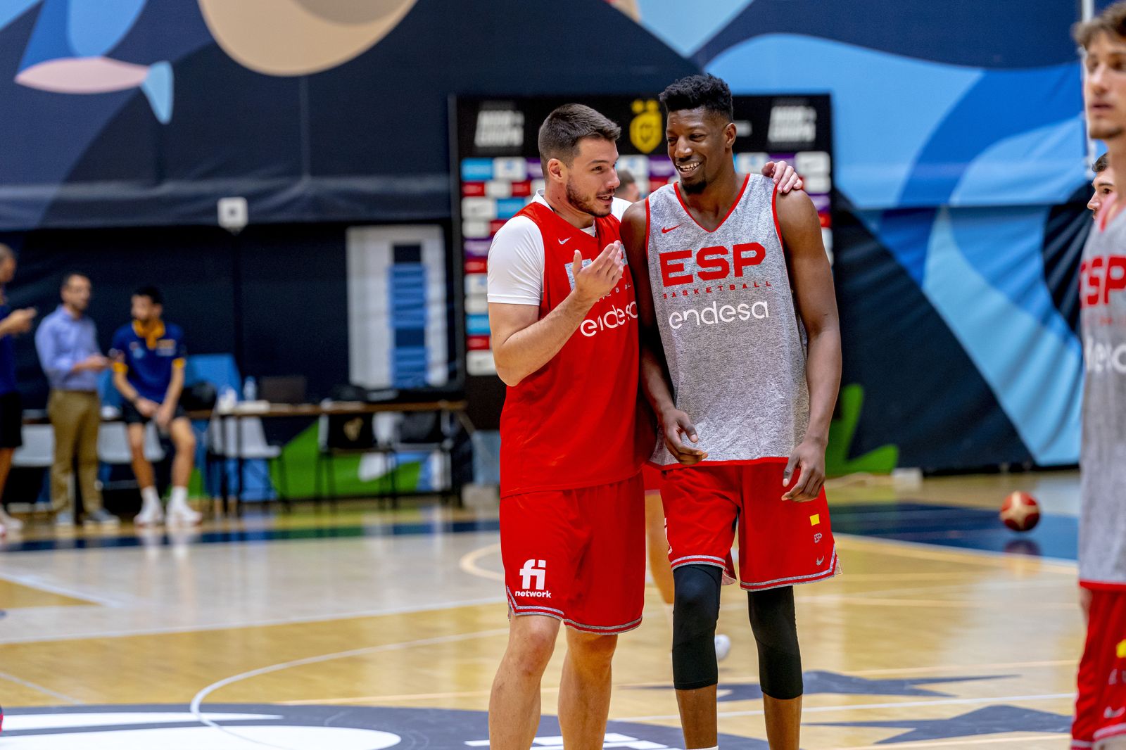 Fotos: Alberto Díaz, Brizuela y Barreiro ya entrenan con España