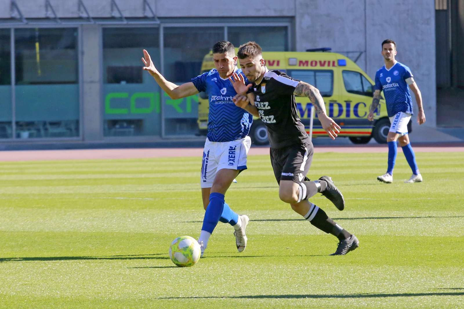 Derbi entre Xerez DFC y Xerez CD en Chapín