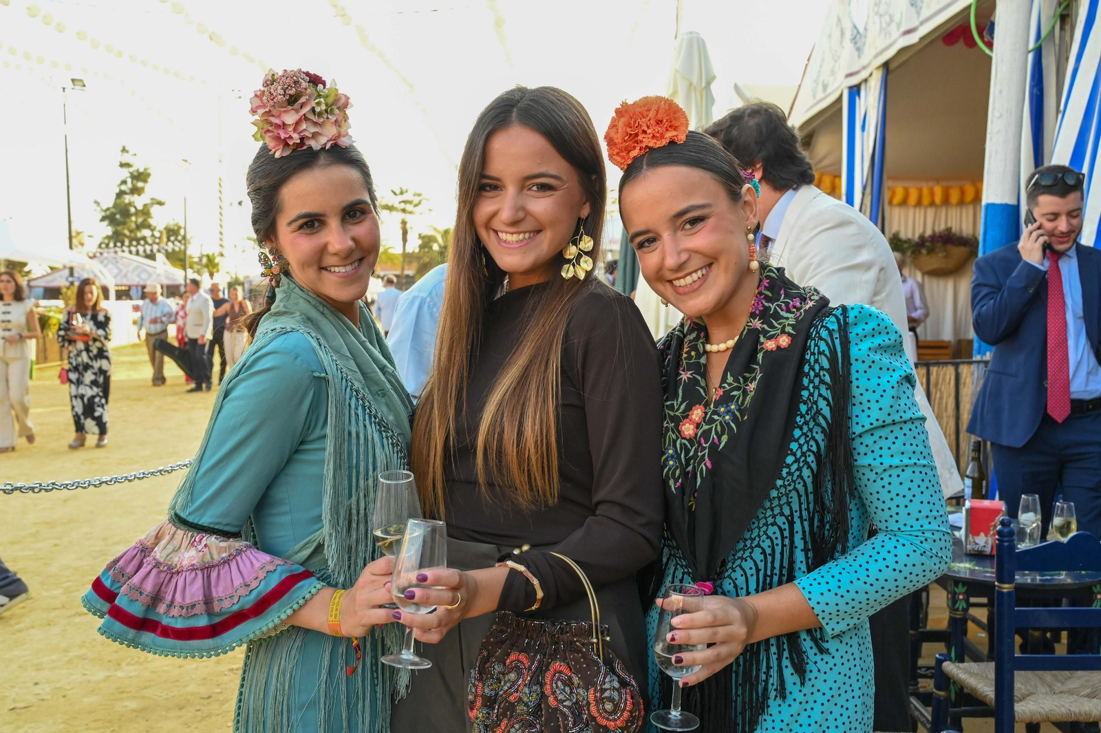 Imágenes del ambiente en la tarde de la Feria Del Caballo 2025 el día viernes 10 de octubre 