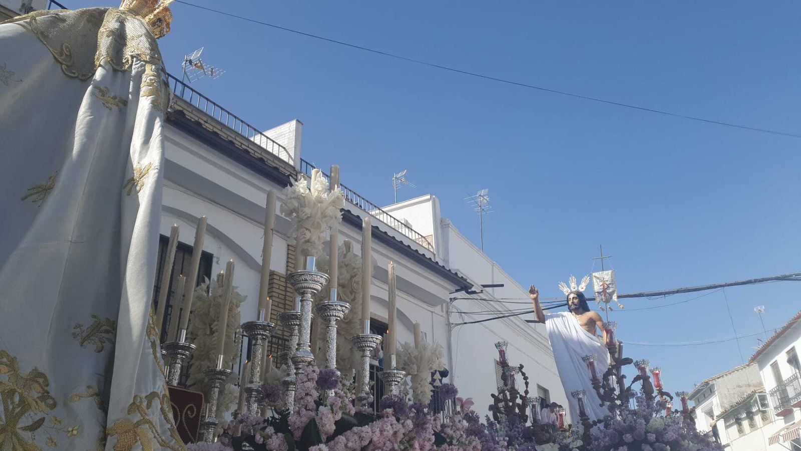 La procesión del Resucitado de Castro del Río, en imágenes