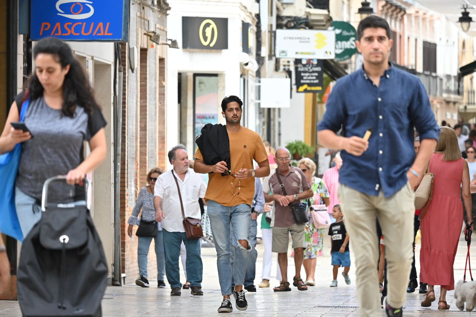 Imágenes del lunes 4 de septiembre en Huelva