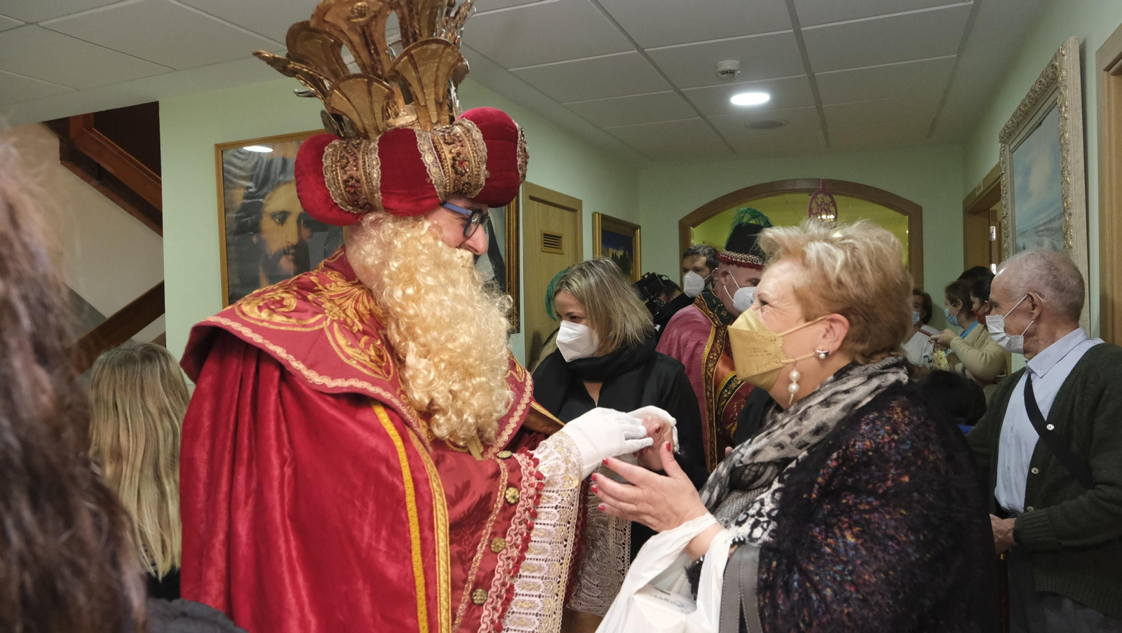 Los Reyes Magos en la Residencia Santa Teresa Jornet