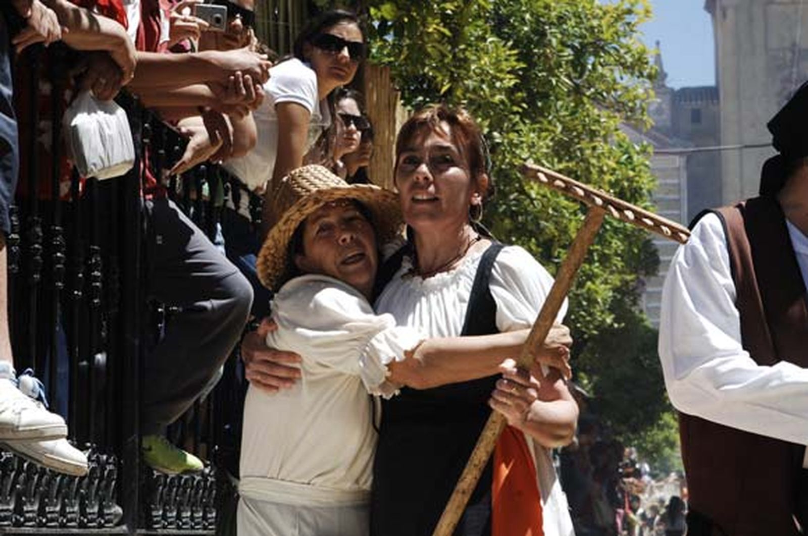 La localidad celebra por todo lo alto y hasta la bandera el bicentenario contra los franceses, nombrando alcalde de las fiestas al ex ministro Manuel Pimentel

Foto: Ramon Aguilar