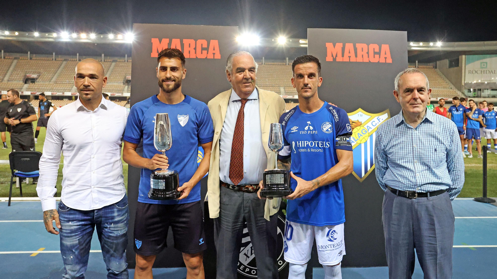 Trofeo de la Vendimia entre el Xerez DFC y el Málaga CF