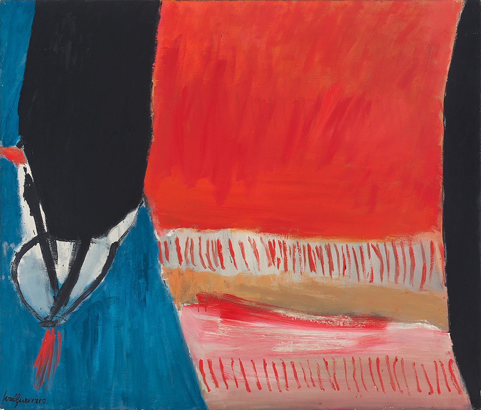 Un óleo de José Guerrero.