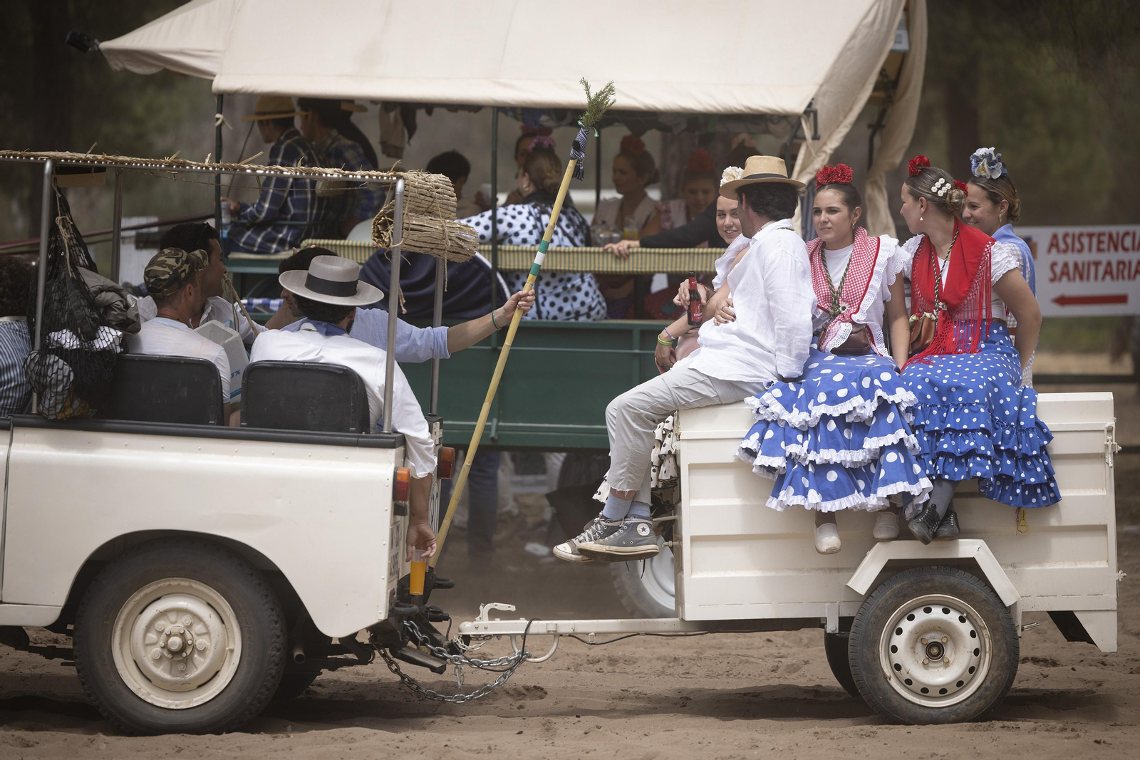 Las hermandades del Rocío en la Raya Real, todas las fotos