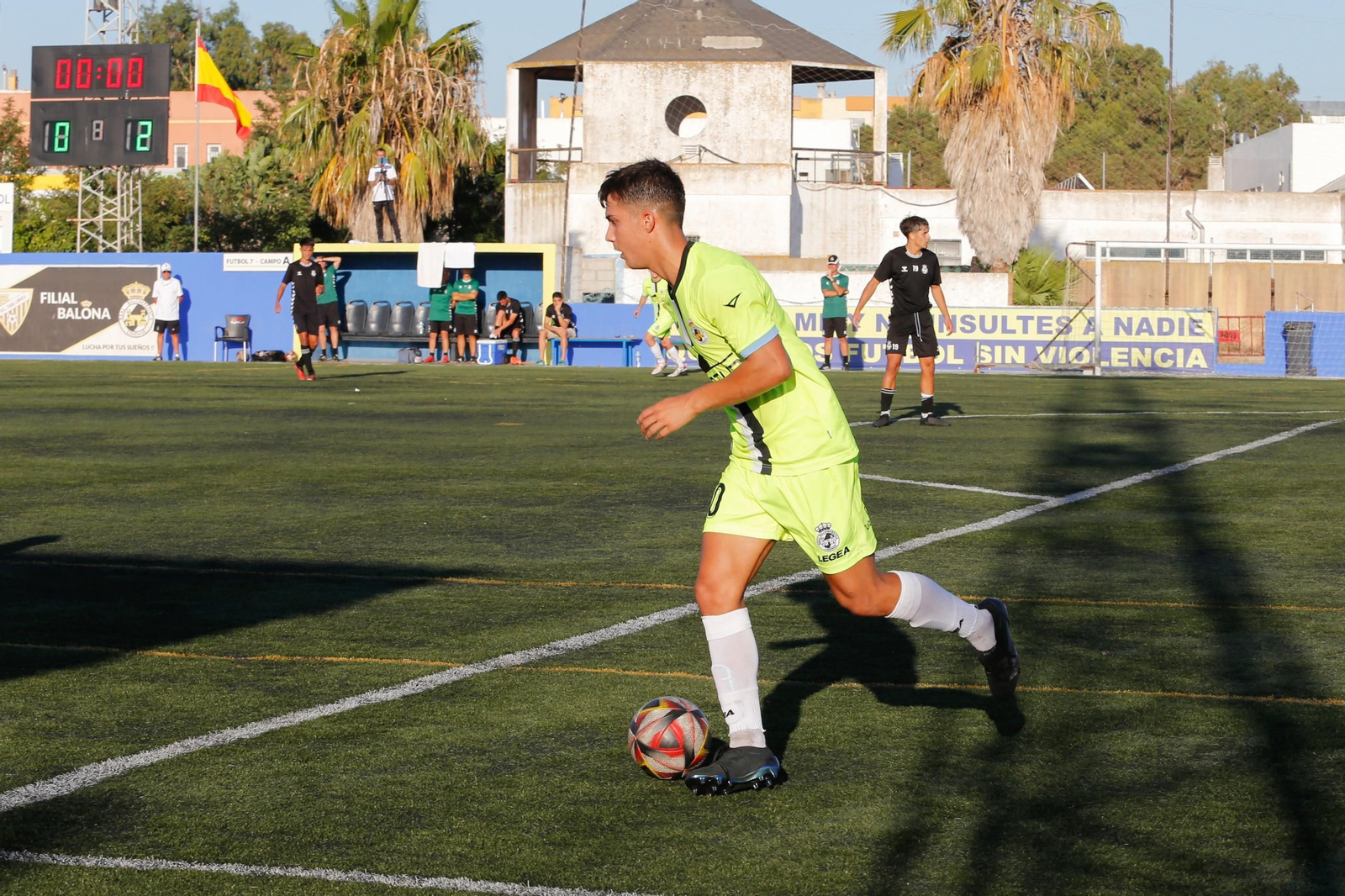 Las fotos del amistoso Balompédica-Balona B