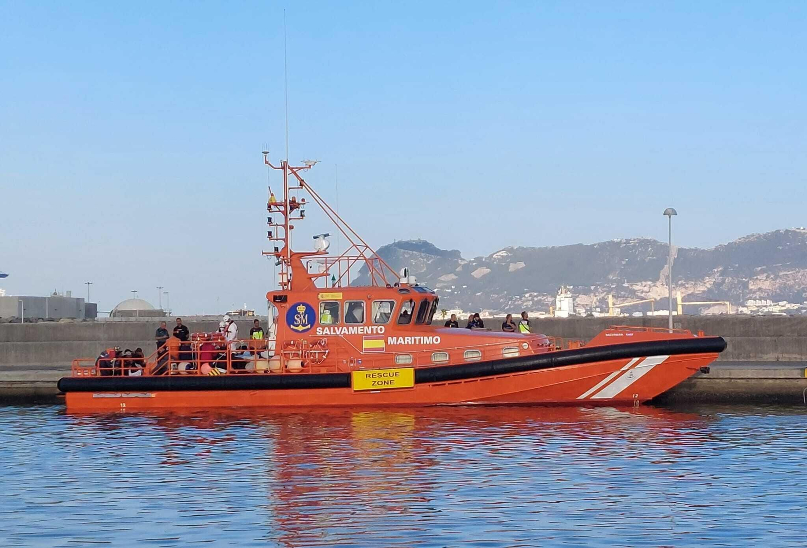 Una embarcación de Salvamento Marítimo.
