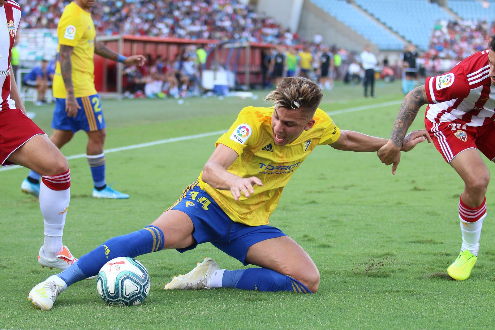 Las imágenes del UD ALMERÍA-CÁDIZ CF