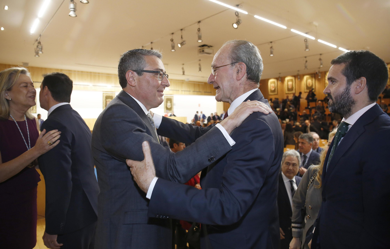 Las imágenes de la investidura de Francisco Salado como presidente de la Diputación de Málaga